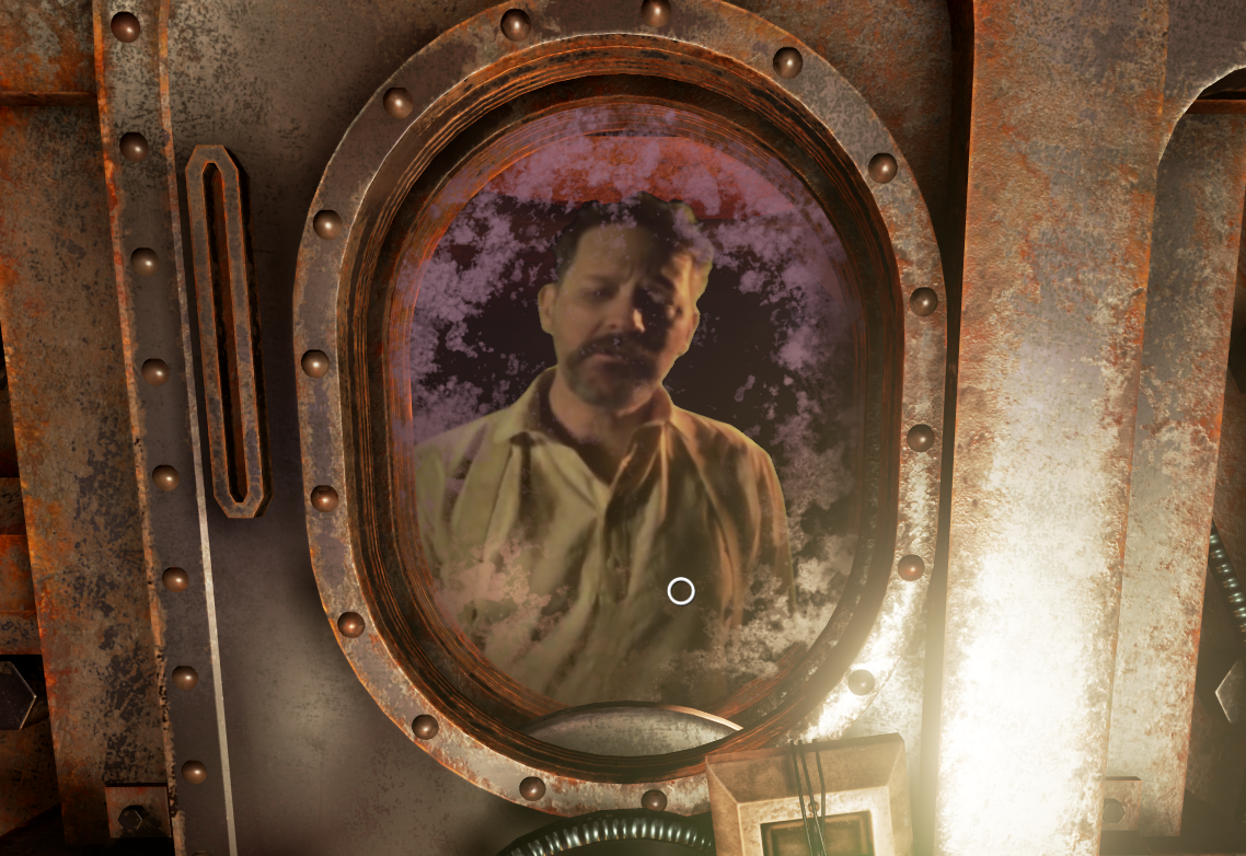 Vidéo de C.W. incrustée dans le jeu