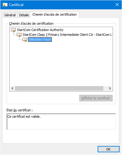 Chaîne de confiance